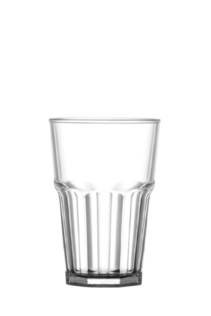 Tumbler drink glass 14oz/40cl premium unbreakable polycarbonate plastic glass from Barcompagniet