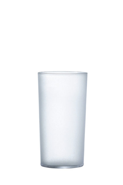 Tumbler hi-ball drink glass 28cl frosted premium polycarbonate plastic glass from Barcompagniet