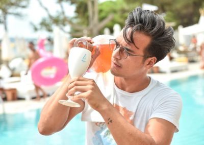 Copa de vino, vasos de plastico, irrompibles, , blanco, Nikki Beach, barcompagniet.